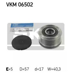 SKF VKM 06502