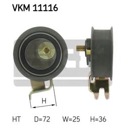 SKF VKM 11116
