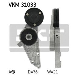 SKF VKM 31033