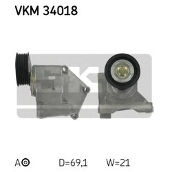 SKF VKM 34018