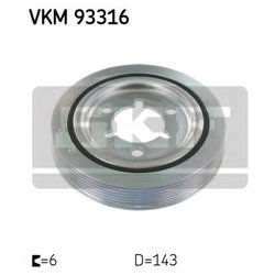 SKF VKM 93316