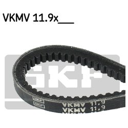 SKF VKMV 11.9x710