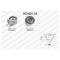 SNR KD453.16