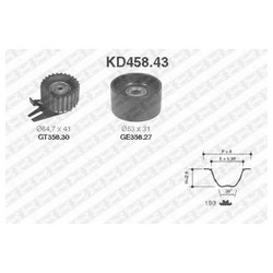 SNR KD458.43