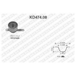 SNR KD474.08