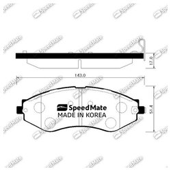 SPEEDMATE SMBPG014