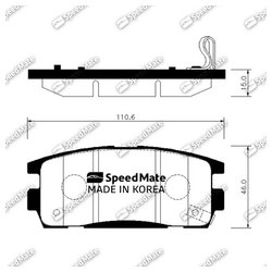 Фото SPEEDMATE SMBPG018