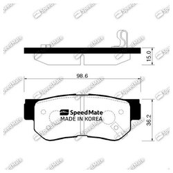 SPEEDMATE SMBPH022