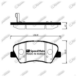 SPEEDMATE SMBPH048