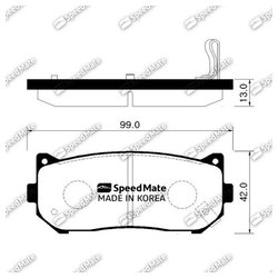 SPEEDMATE SMBPK013