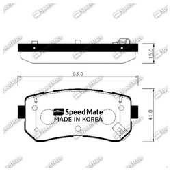 Фото SPEEDMATE SMBPK040