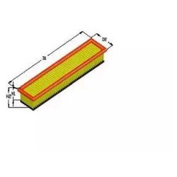 TECNECO FILTERS AR2038PM-S