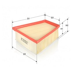 TECNECO FILTERS AR2084PMS