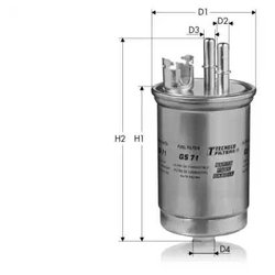 TECNECO FILTERS GS71