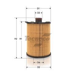 TECNECO FILTERS OL2155E