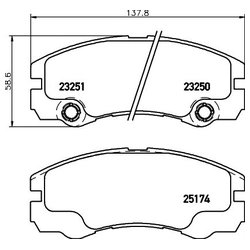 Textar 2325001