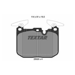 Textar 2502807