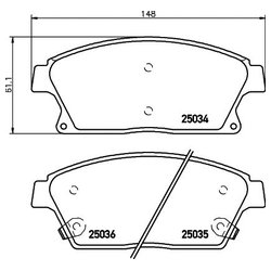 Textar 2503401