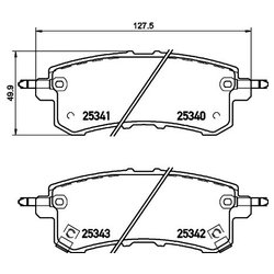 Textar 2534001