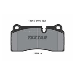 Textar 2581401