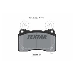 Textar 2591501