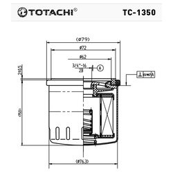 Totachi TC-1350