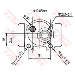 TRW BWD133