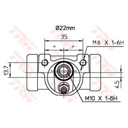 TRW BWH375