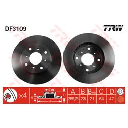 Фото TRW DF3109