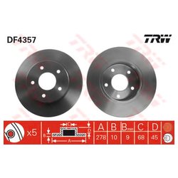 TRW DF4357