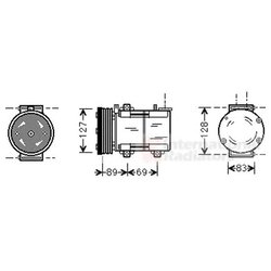 Van Wezel 1800K322